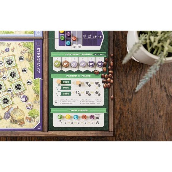 Coffee Traders Strategy Board Game - Picture 4 of 4